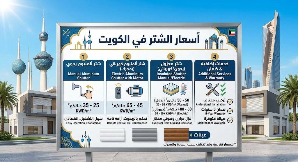 اسعار الشتر فى الكويت