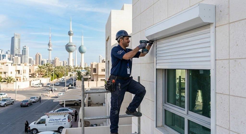 فني المنيوم الكويت – تصليح وتركيب شتر وأبواب وشبابيك بأفضل الأسعار